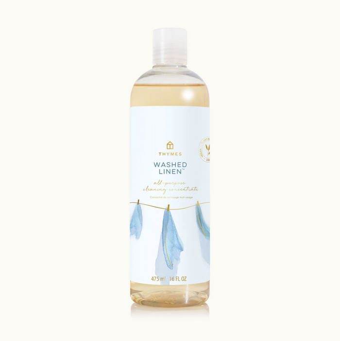 Thymes All Purpose Cleaning Concentrate - Multiple Scents Home Care in Washed Linen at Wrapsody