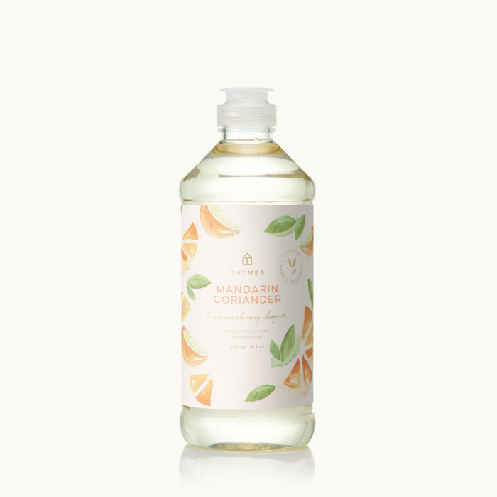 Thymes Dishwashing Liquid - Multiple Scents Home Care in Mandarin Coriander at Wrapsody