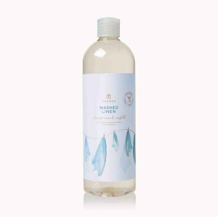 Thymes Hand Wash Refill - Multiple Scents Bath & Body in Washed Linen at Wrapsody