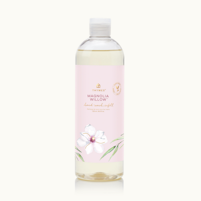 Thymes Hand Wash Refill - Multiple Scents Bath & Body in Magnolia Willow at Wrapsody