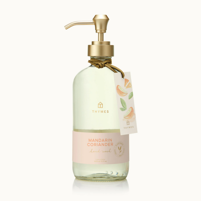 Thymes Large Hand Wash - Multiple Scents Bath & Body in Mandarin Coriander at Wrapsody