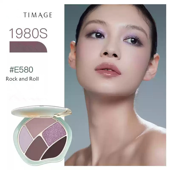 TIMAGE Wave Of Classic 5 Colors Eyeshadow Palette T4126