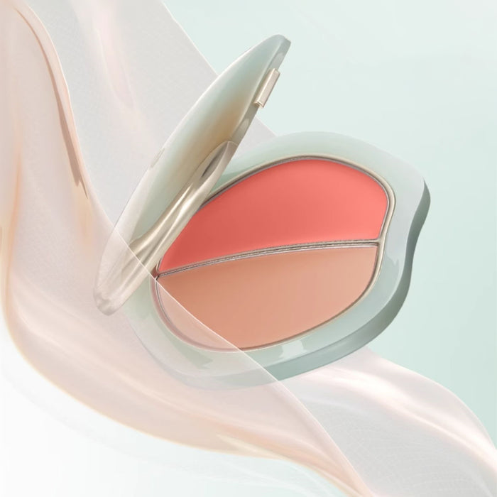 TIMAGE Wave Of Classic Glossy Dual-Color Blusher Cream T4125