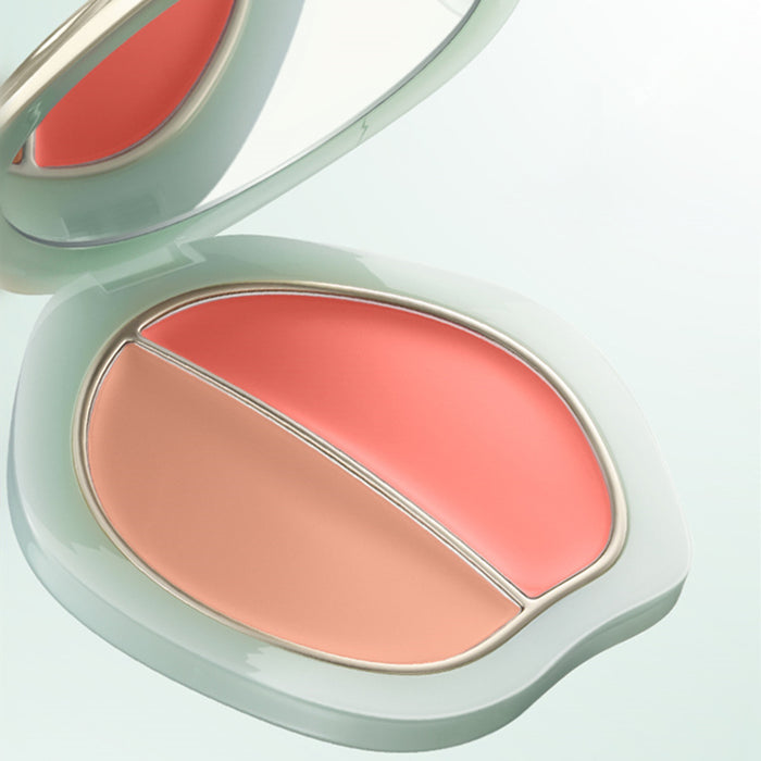 TIMAGE Wave Of Classic Glossy Dual-Color Blusher Cream T4125