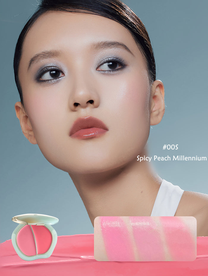 TIMAGE Wave Of Classic Glossy Dual-Color Blusher Cream T4125