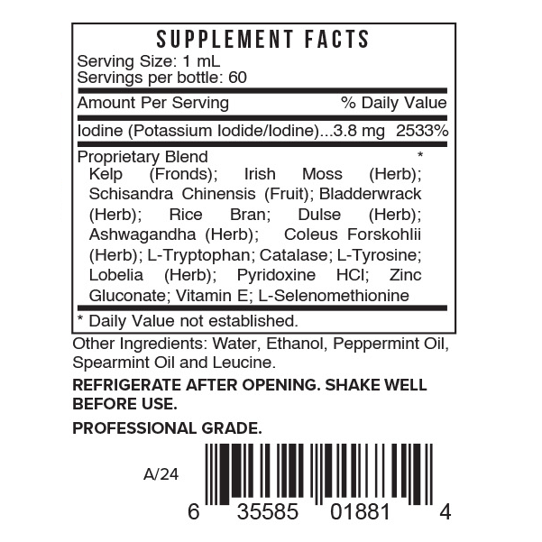 TMI LQ Supplement Facts