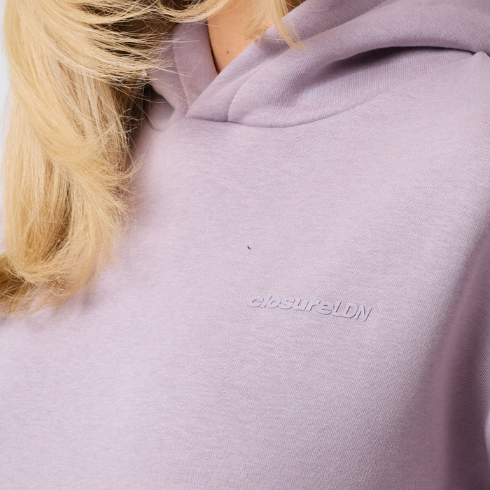 Tonal Core Logo Hoodie | Dusty Mauve