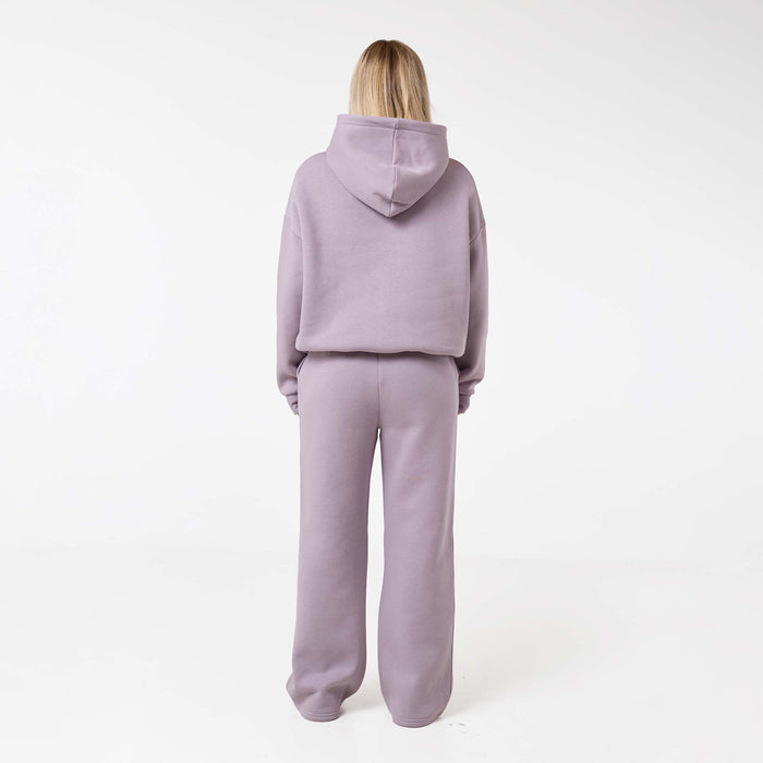 Tonal Core Logo Hoodie | Dusty Mauve