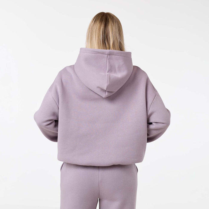 Tonal Core Logo Hoodie | Dusty Mauve