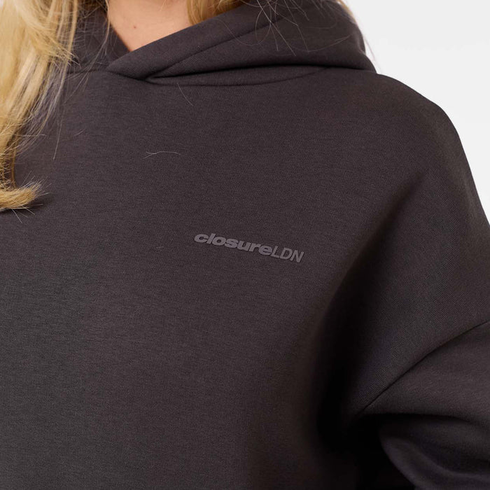 Tonal Core Logo Hoodie | Espresso