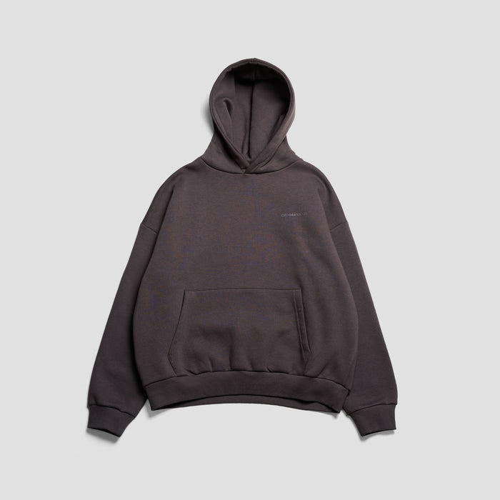 Tonal Core Logo Hoodie | Espresso