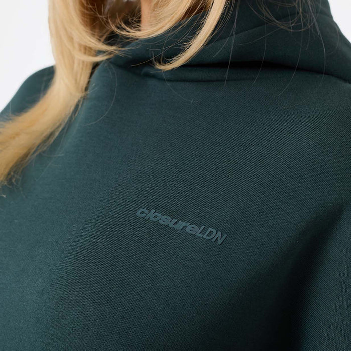 Tonal Core Logo Hoodie | Pine Green