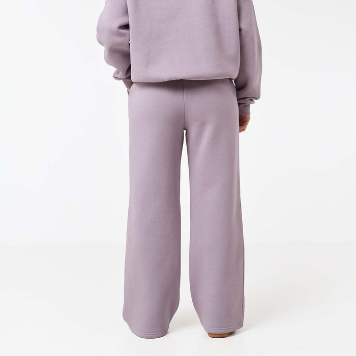 Tonal Core Logo Open Hem Tracksuit | Dusty Mauve