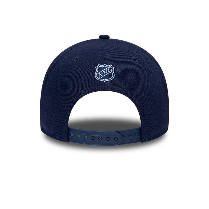 Pictured is this NHL Team Toronto Maple Leafs 9FORTY M-Crown cap in navy. 7