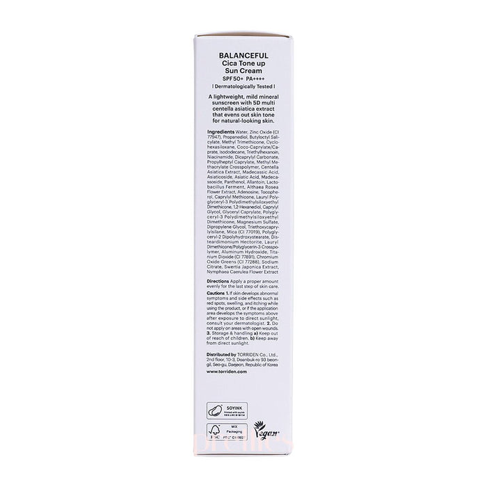 Torriden Balanceful Tone Up Sun Cream SPF50+ PA++++ 60ml