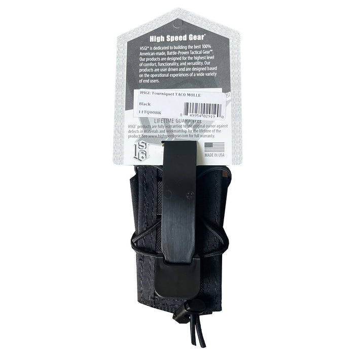 Tourniquet TACO®, Black- In packaging back