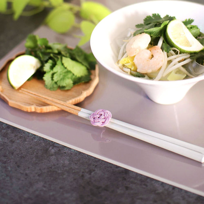 Towan Non Slip Wooden Chopsticks Pearl White - Dishwasher Safe