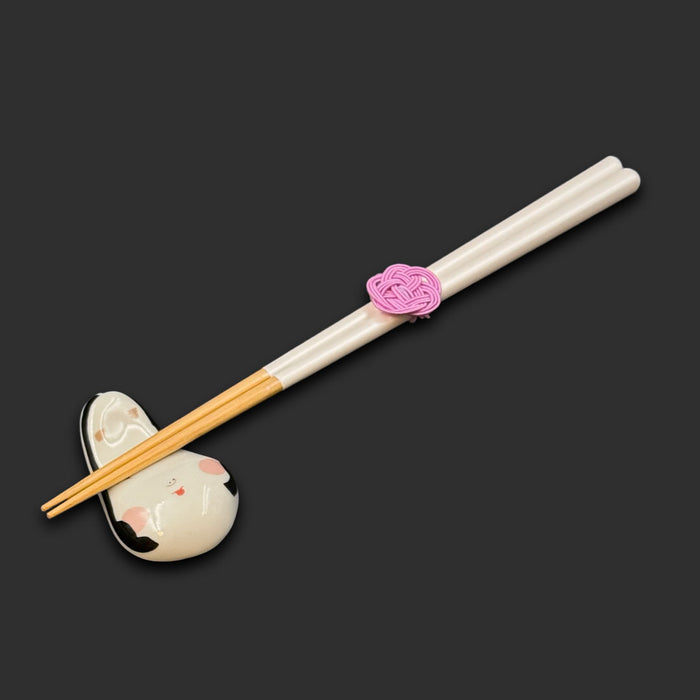 Towan Non Slip Wooden Chopsticks Pearl White - Dishwasher Safe