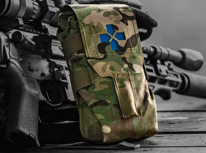 Trauma Kit NOW! - Small Pouch, in action