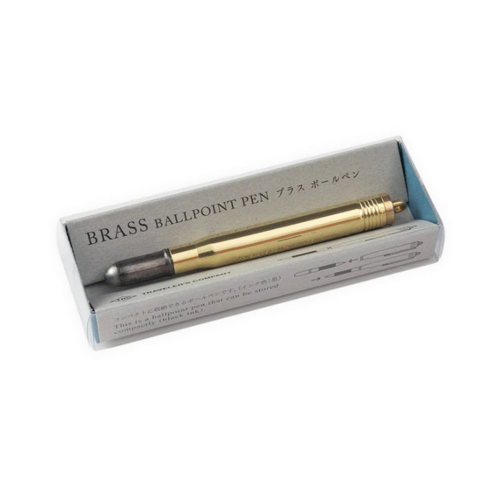 TRAVELER'S COMPANY Brass Ballpoint Pen