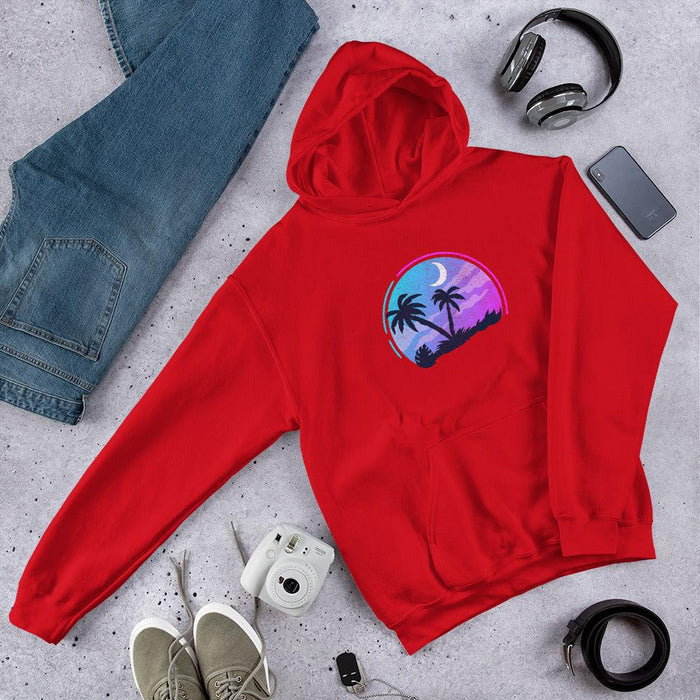 Tropical Night Unisex Hoodie - Billyforce Shop