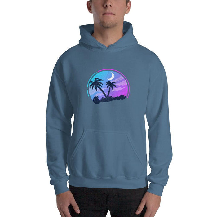 Tropical Night Unisex Hoodie - Billyforce Shop