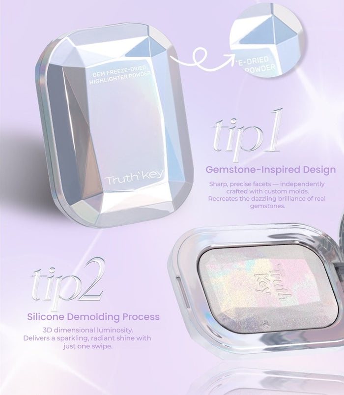 Truth'Key Gemstone Freeze-Dried Highlighter Powder T5794