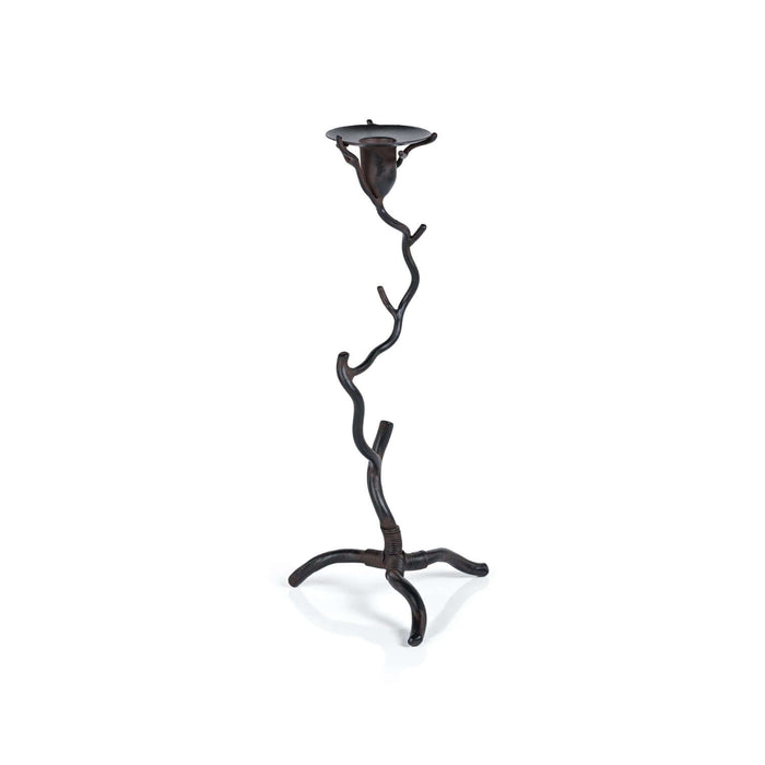 Twig  Design Wrought Iron Candle Holder - Candle Holders by Carlyle Avenue