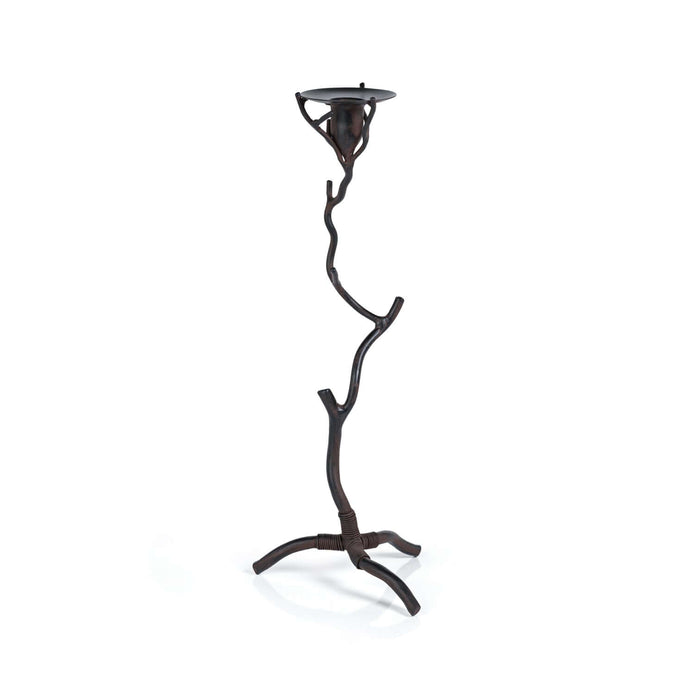 Twig  Design Wrought Iron Candle Holder - Candle Holders by Carlyle Avenue