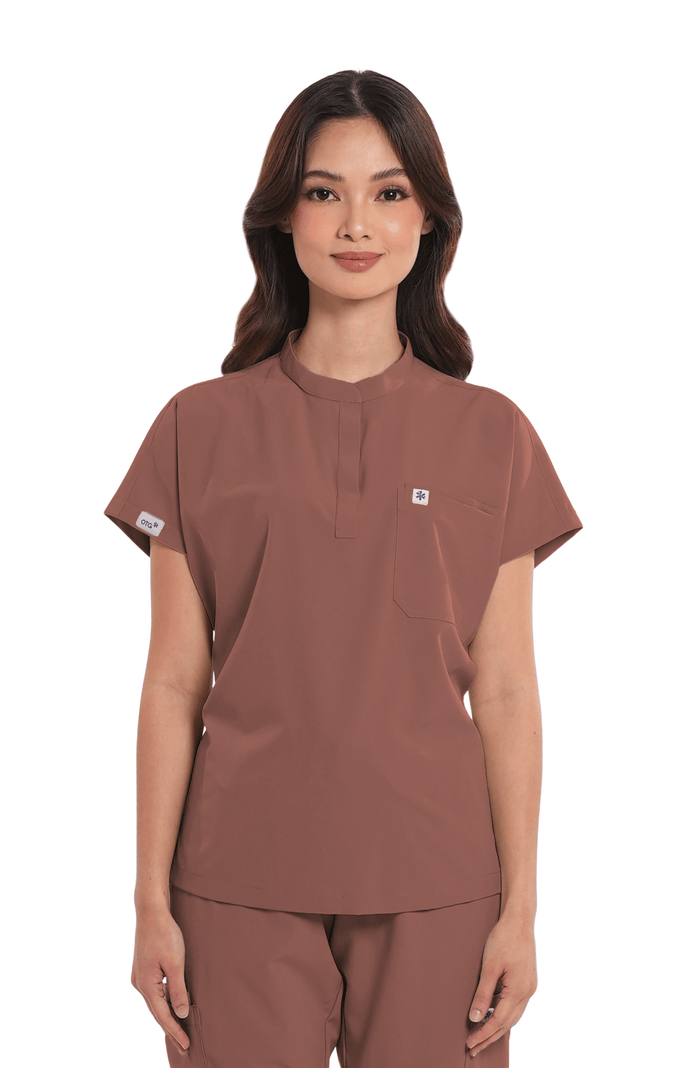 Ultraflex® Custom Fit Cap Sleeve Women Scrub Top