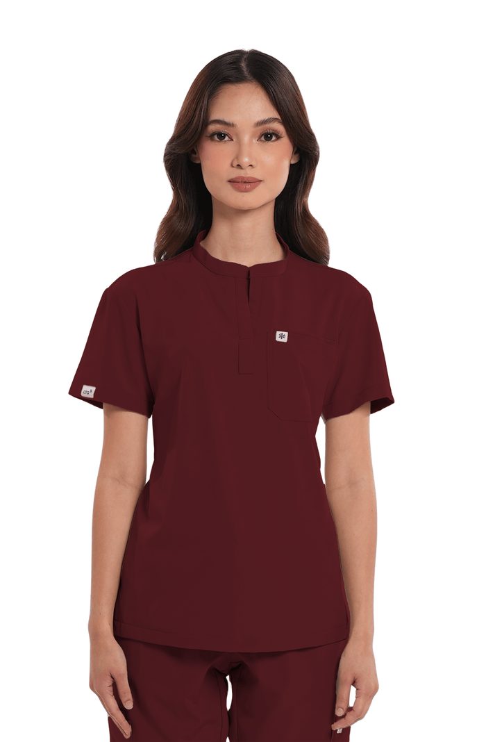 Ultraflex® Custom Fit Mandarin Women Scrub Top