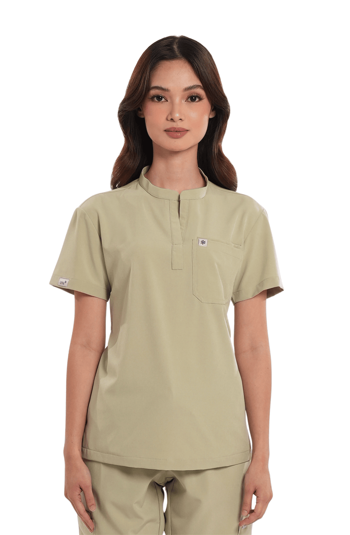 Ultraflex® Custom Fit Mandarin Women Scrub Top