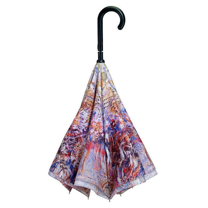 Umbrella - Reverse Close Monet Agapanthus