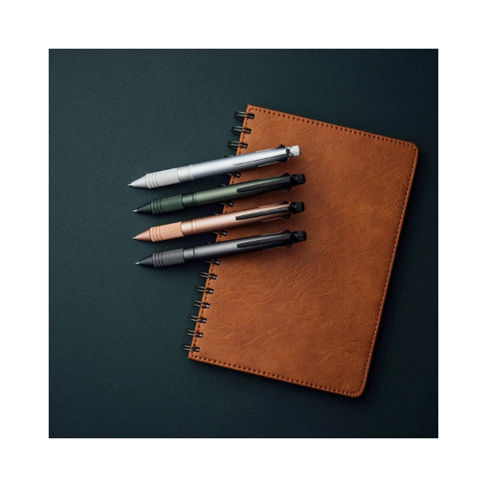Uni-Ball Jetstream 4&1 Ballpoint Pen & Pencil - Metallic Green