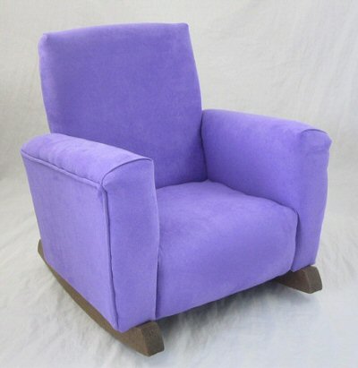 Upholstered Rocker Precious Lavender