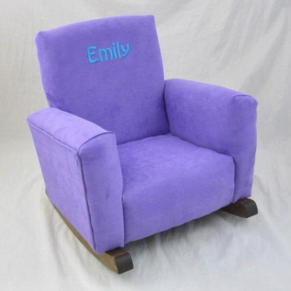 Upholstered Rocker Precious Lavender