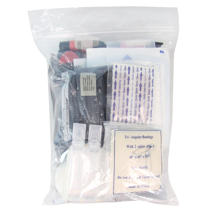 USCG Aircraft First Aid Refill Kit, back