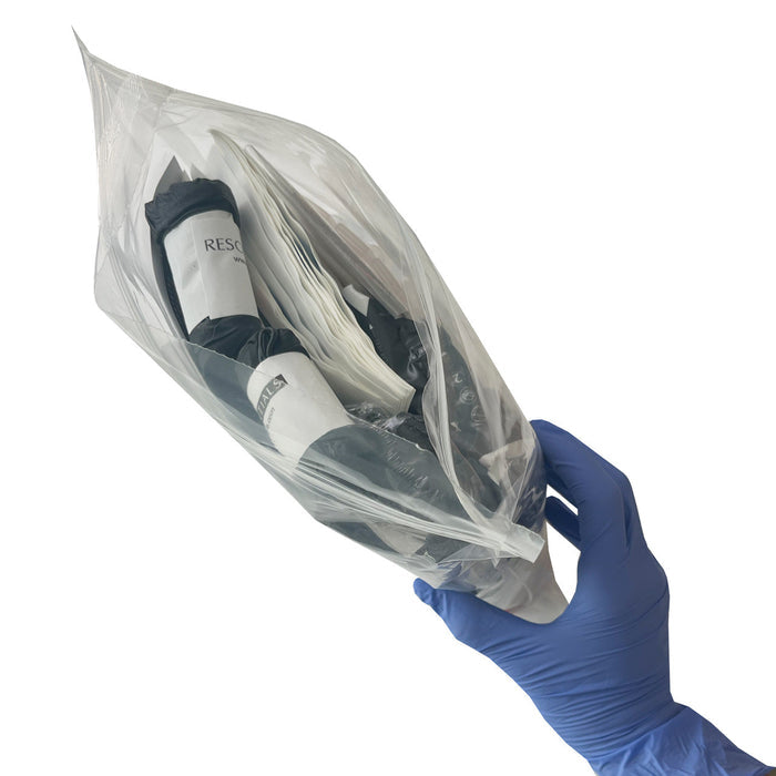 USCG Aircraft First Aid Refill Kit, in hand (open)