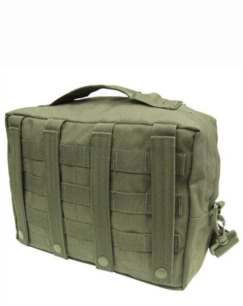 Green Utility Shoulder Bag, front