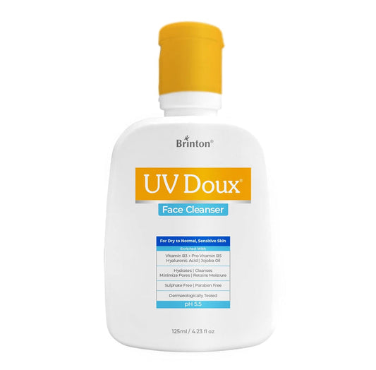 UV Doux Face Cleanser For Dry To Normal, Sensitive Skin