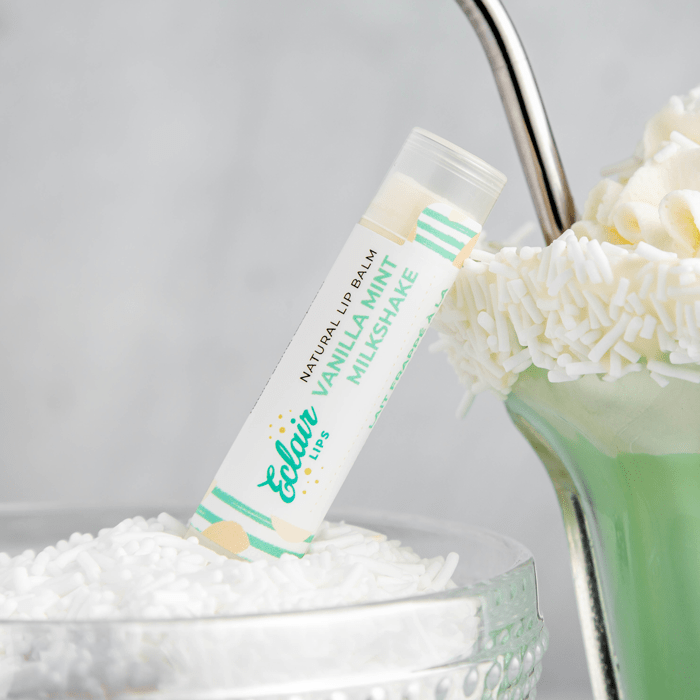Vanilla Mint Milkshake Lip Balm in Cashmere Cocktail