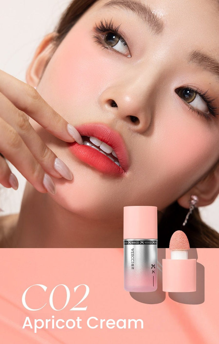 VEECCI Long-wear Airy Light Matte Liquid Blusher T5518