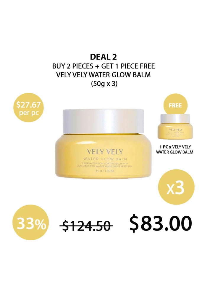 (BUY 2+1 FREE) VELY VELY WATER GLOW BALM