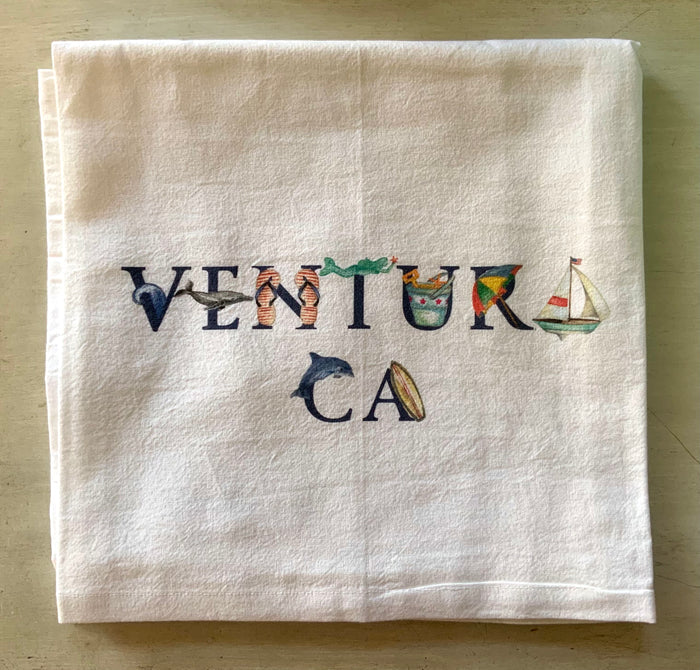Ventura Beach Life Towel