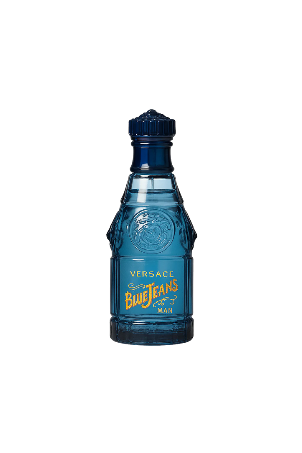 Versace Blue Jeans Man Eau de Toilette – 75 ml Fragrance for Him in Iconic Tin
