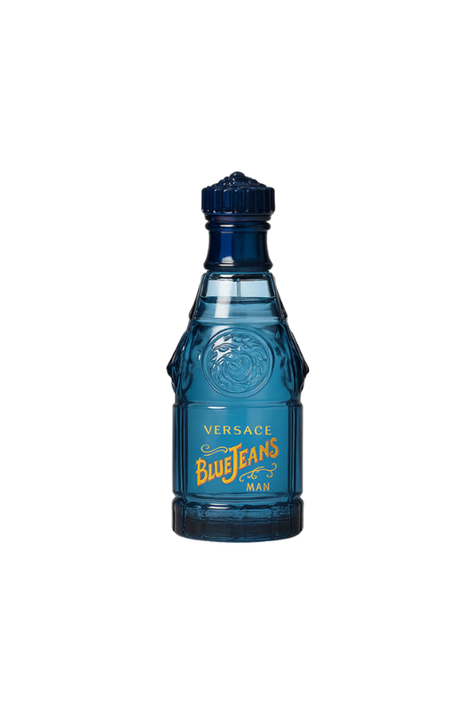 Versace Blue Jeans Man Eau de Toilette – 75 ml Fragrance for Him in Iconic Tin