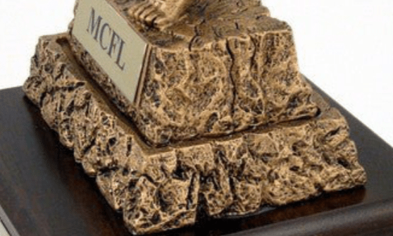 Victory Monster Logo Trophy - Schoppy's Since 1921