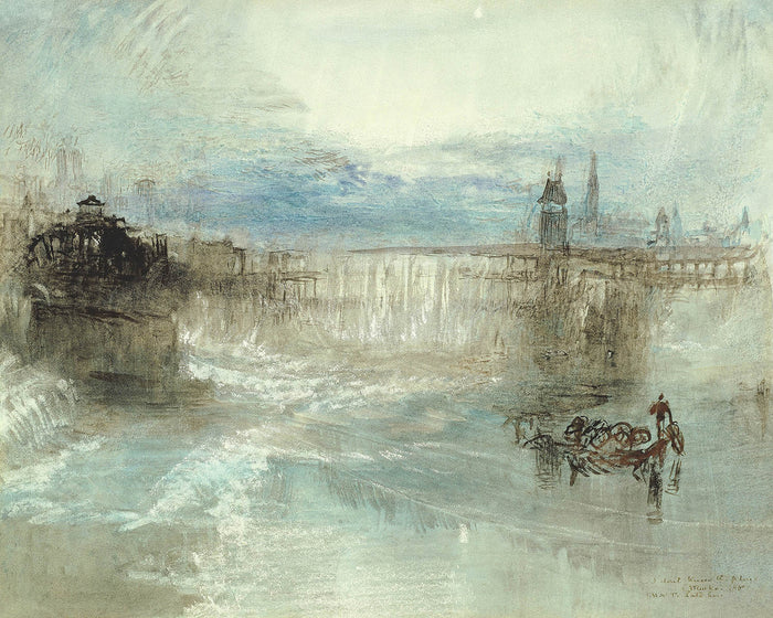View of Lucerne by Turner, 1840