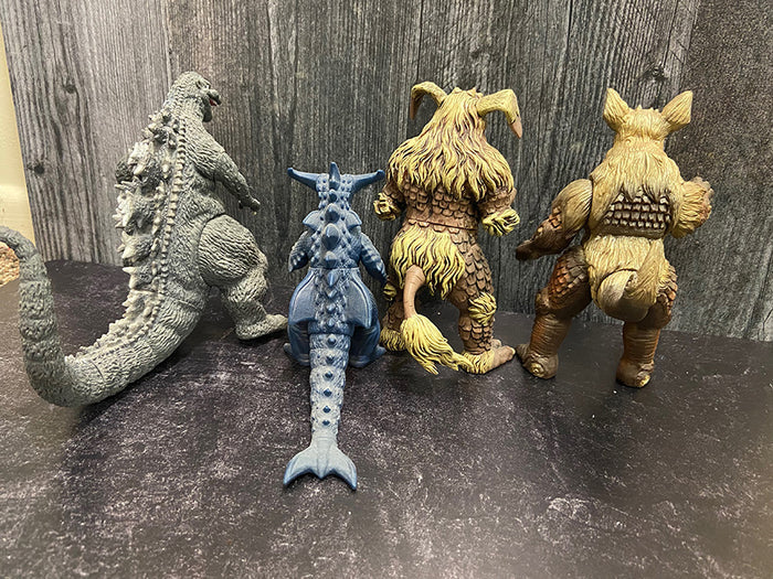 VINYL KAIJU TOY LOT
