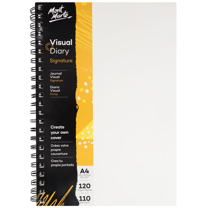 Visual Diary Paper Cover Signature 110gsm A4 120 Page